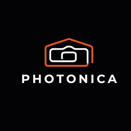 Logo nero Photonica fotografia immobiliare